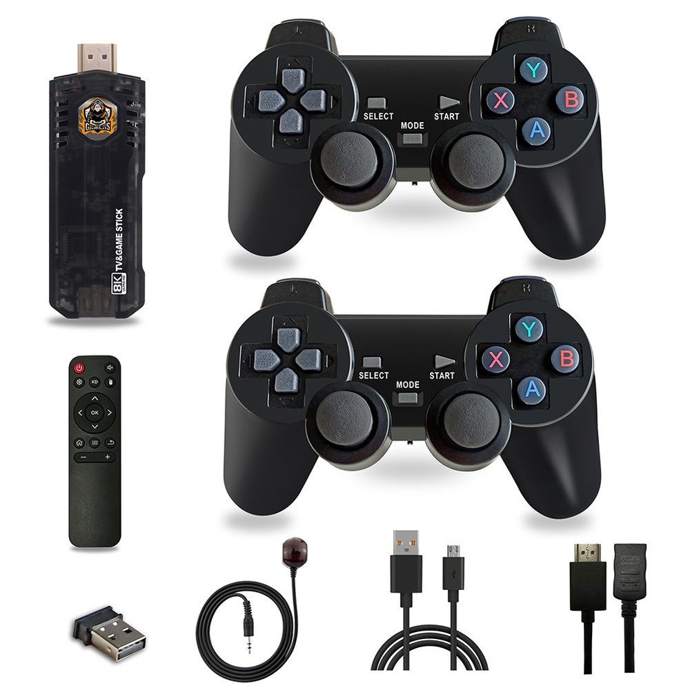 Ігрова ТВ приставка Game Box 8K 8X M98 Smart TV Stick 64GB