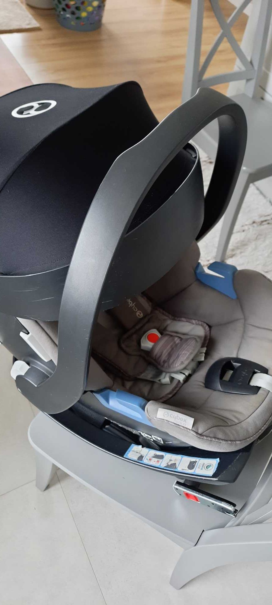 Cybex Aton plus Baza isofix fotelik niemowlecy wraz z base