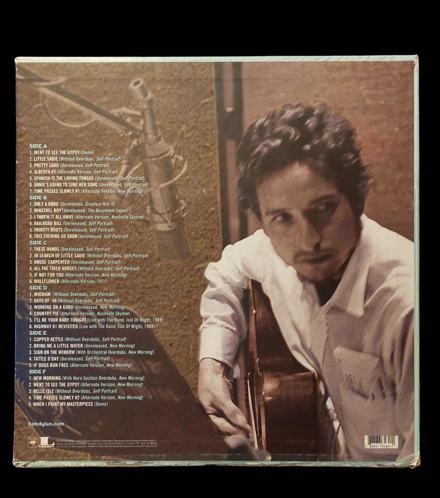 Bob Dylon Another Self Portrait  Box discos e cd com livro