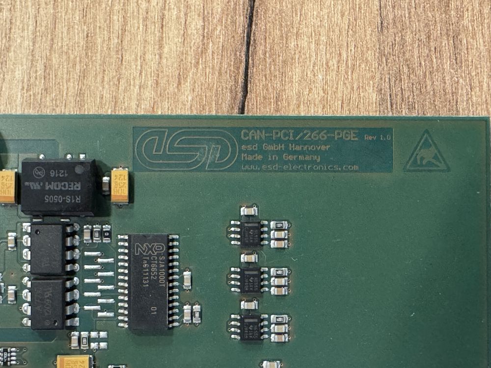 Karta CanBus Dual Port CAN-PCI/266-GE-2