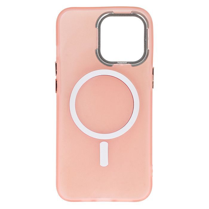 Magnetic Frosted Case Do Iphone 11 Pro Max Różowy
