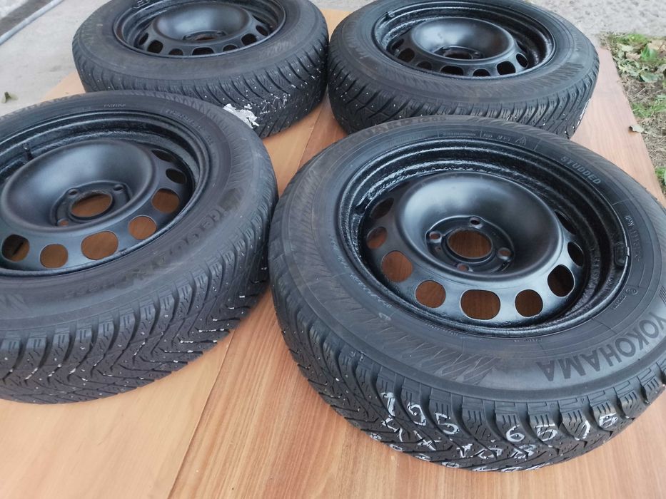 KOŁA Zima 195/65/15"4x108 Peugeot 308 Partner II Citroen C4 Berlingo