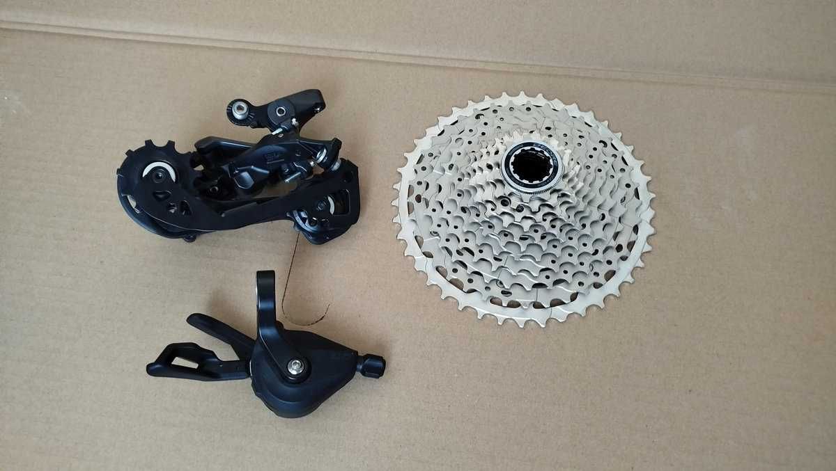 Shimano Deore M5100 (1x11) - manetka + przerzutka + kaseta