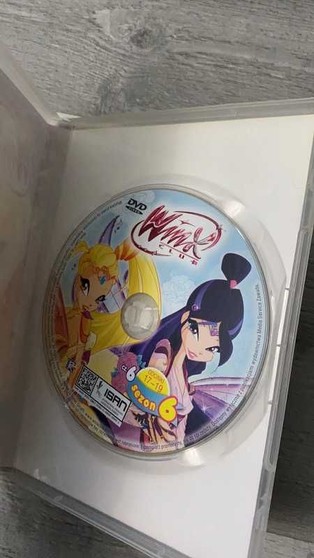 Winx Club płyta DVD magiczny totem sezon 6 bajka odcinki 17-19