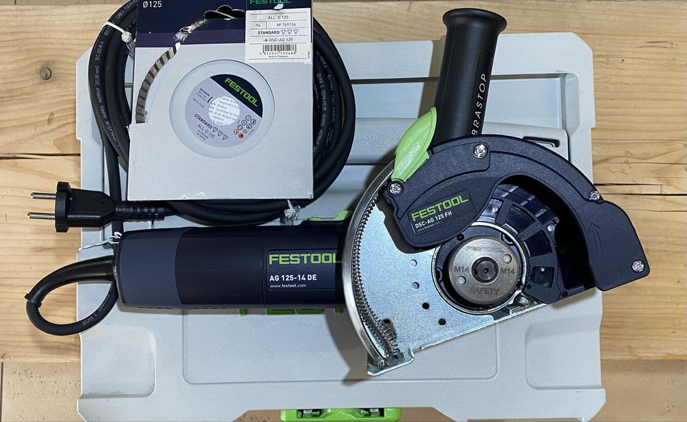 Festool DSC-AG 125 FH-Plus 769954 system cięcia z osprzętem