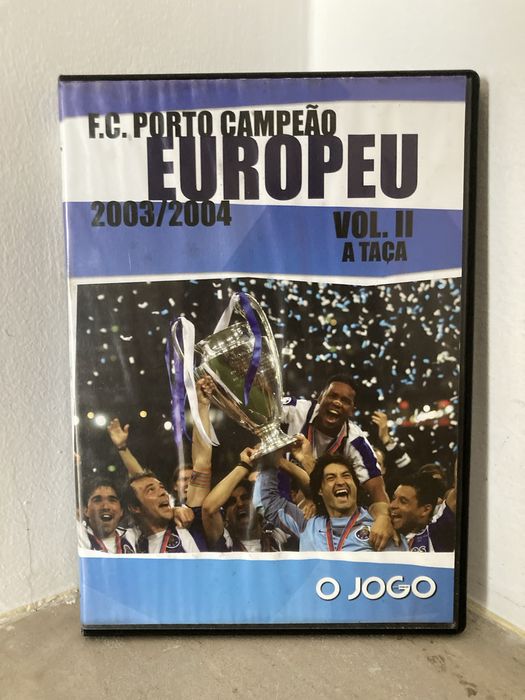 F.C. Porto Campeões Europeus 2003/2004 DVD’s raros O Jogo