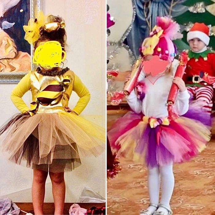 Костюми Іриски та Цукерки на Новорічні свята в дитячий садок