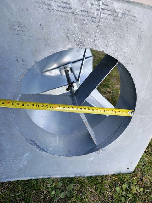 Strażak na komin wentylację