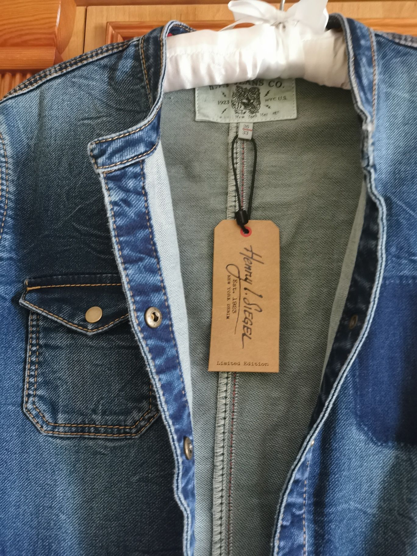 Kombinezon damski jeans Henry L. Siegel rozmiar 36 nowy z metką