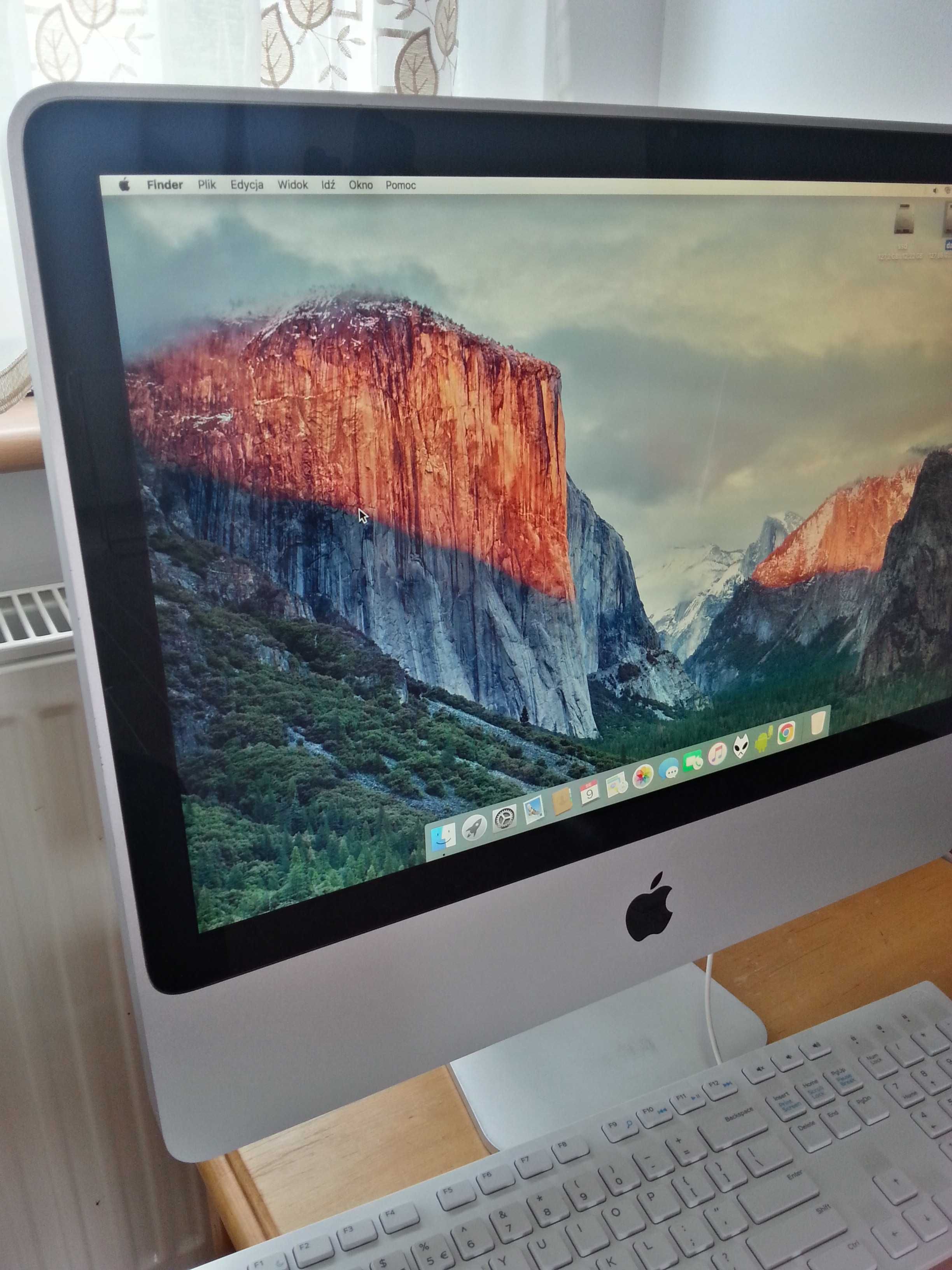 Imac 20'' intel 2.4Ghz radeon2600Pro nowy ssd256GB