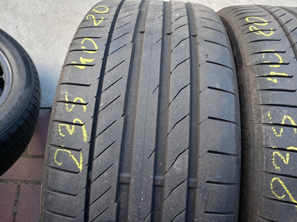 Opony letnie 235/40r20 Continental 6mm 410 zł 2szt