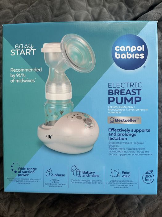 електричний молоковідсмоктувач canpol babies easystart