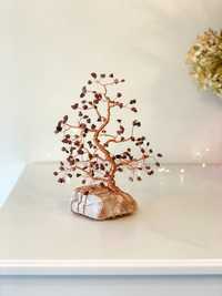 Drzewko szczęścua bonsai rękodzieło prezent ślub podziękowanie z todon