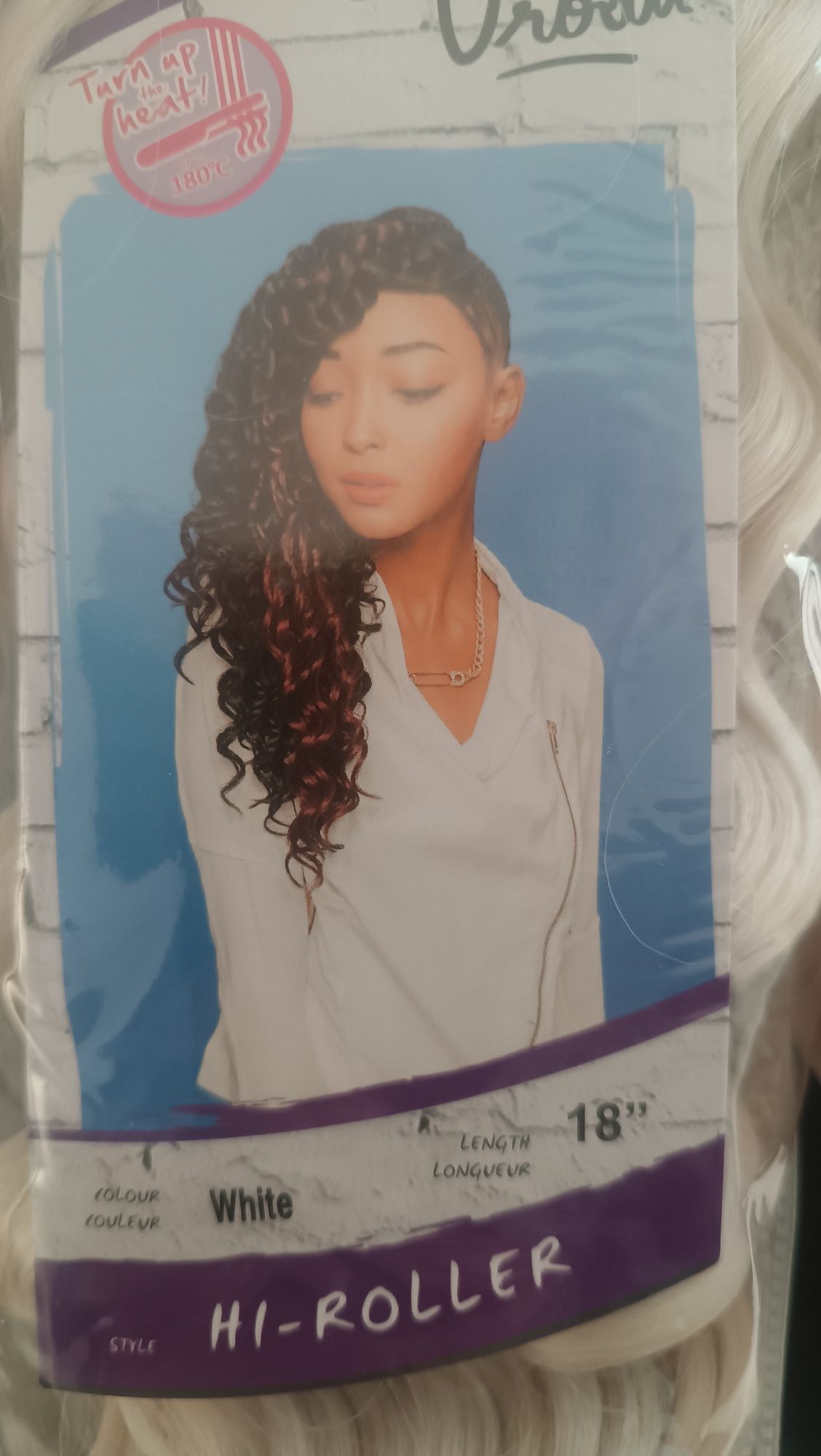 Afroloki zestaw white