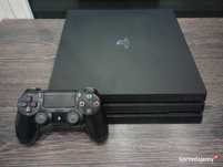 PS4 Pro 1TB + oryginalny pad + okablowanie – wszystko działa