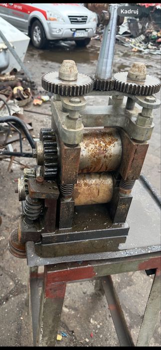 Walcarka jubilerska rzemieśnicza do blach pretów materiałów szlachetny