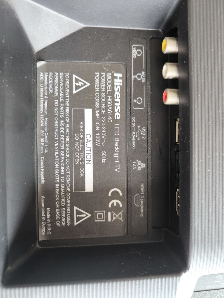 Hisense LED 4K 50" (127cm) H50A6140