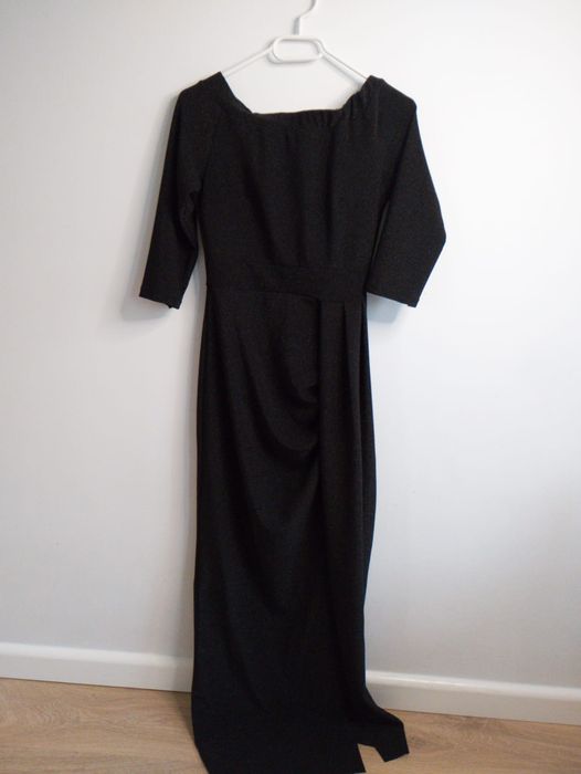 Sylwestrowa brokatowa suknia