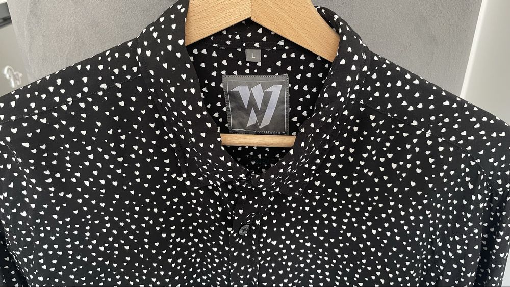 Koszula męska Wólczanka, slim fit, rozmiar L