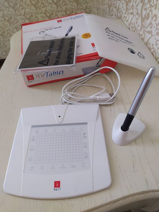 Якісний графічний планшет iBall Pen Tablet зі стилусом.  Як новий