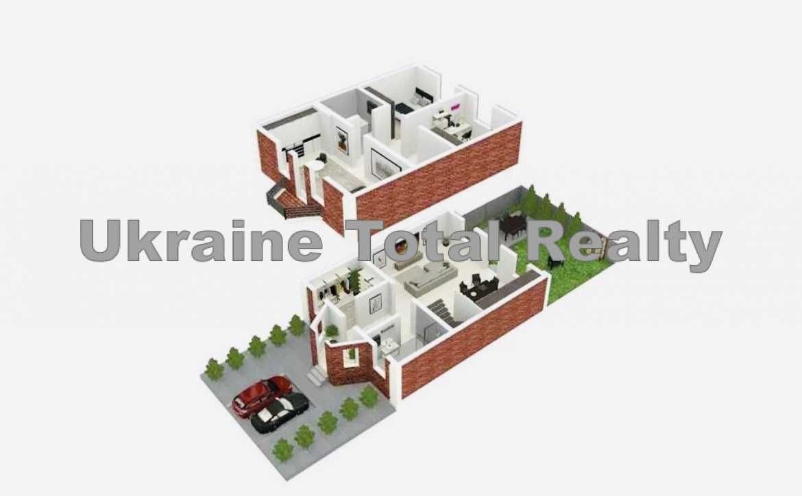 ЧАБАНИ! Великий ТаунХаус 122м2. До Теремків 5км! Вулиця Виноградна 23