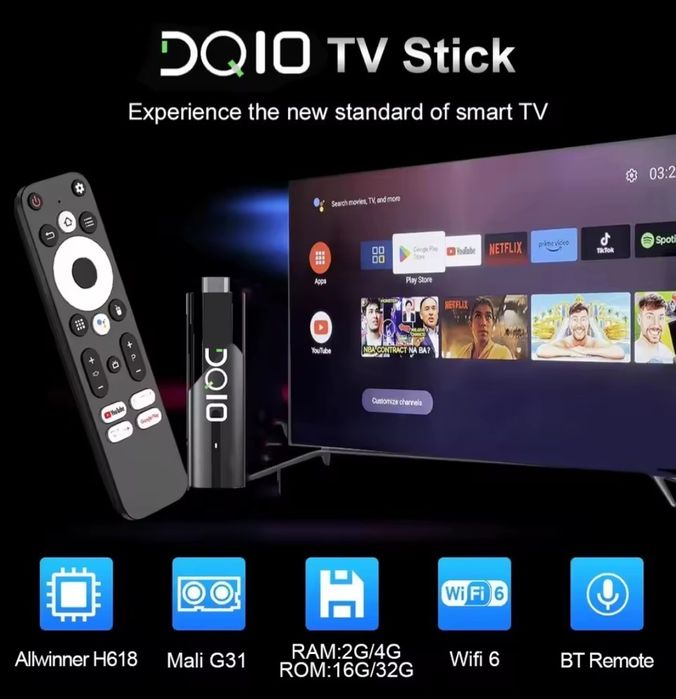 Stick tv 4gb ram