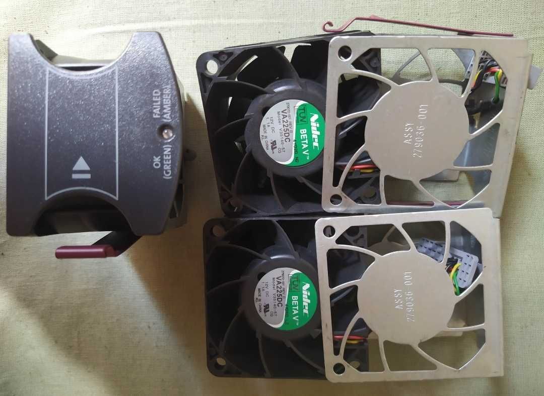 Вентилятор охолодження кулер сервера HP DL380 G6 12V 2.45-3.3A пальник