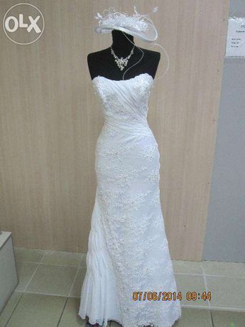 Продам красивое, необычное свадебное платье. Цена снижена.