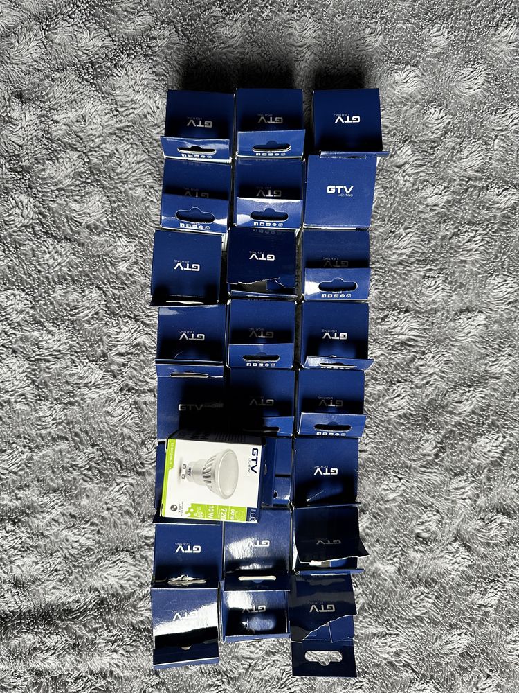 Żarówki led GTV GU10 10W 720lumen 25sztuk