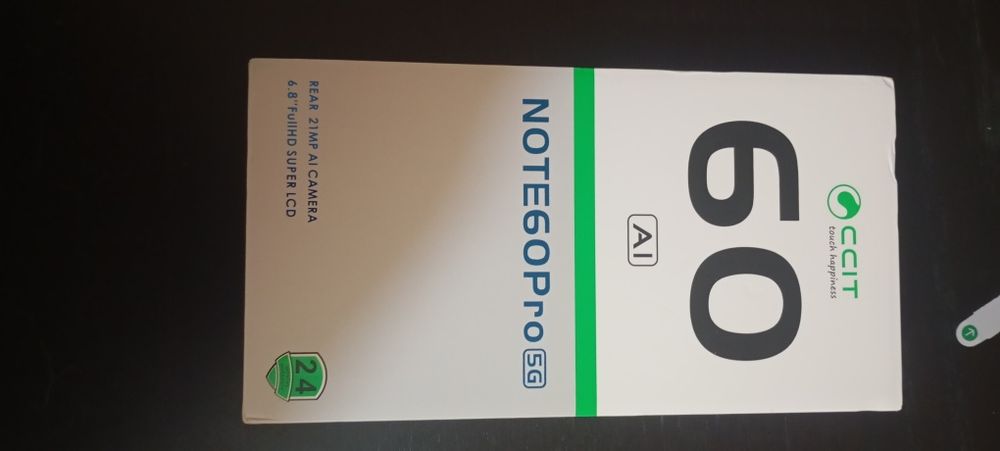 Telemóvel note 60pro