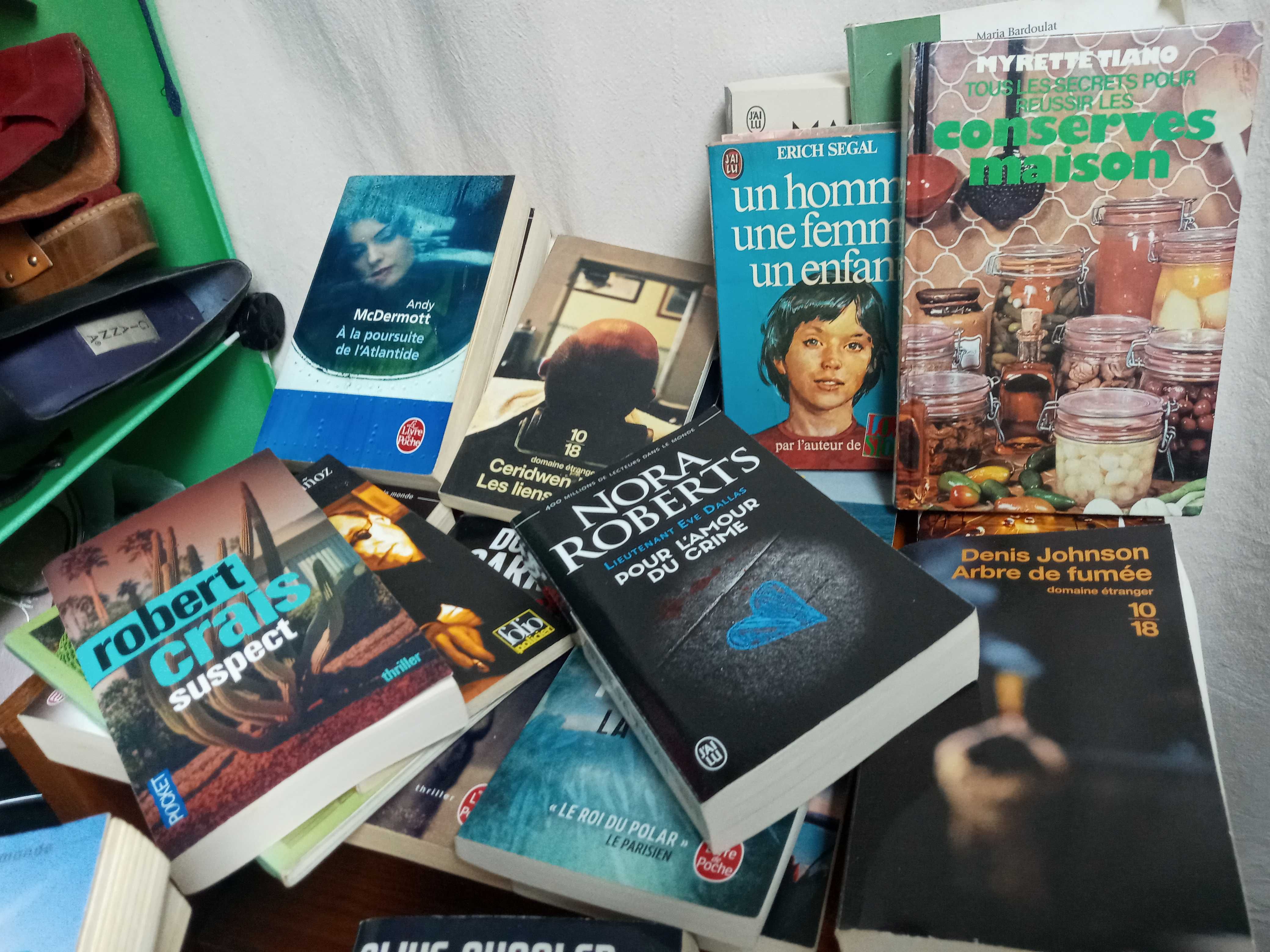 60 livros em bom estado por 20 euros todos em Frances