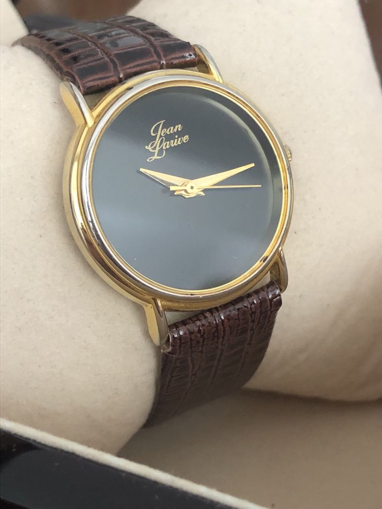 Zabytkowy zegarek męski lub damski francuski Jean Larive Vintage