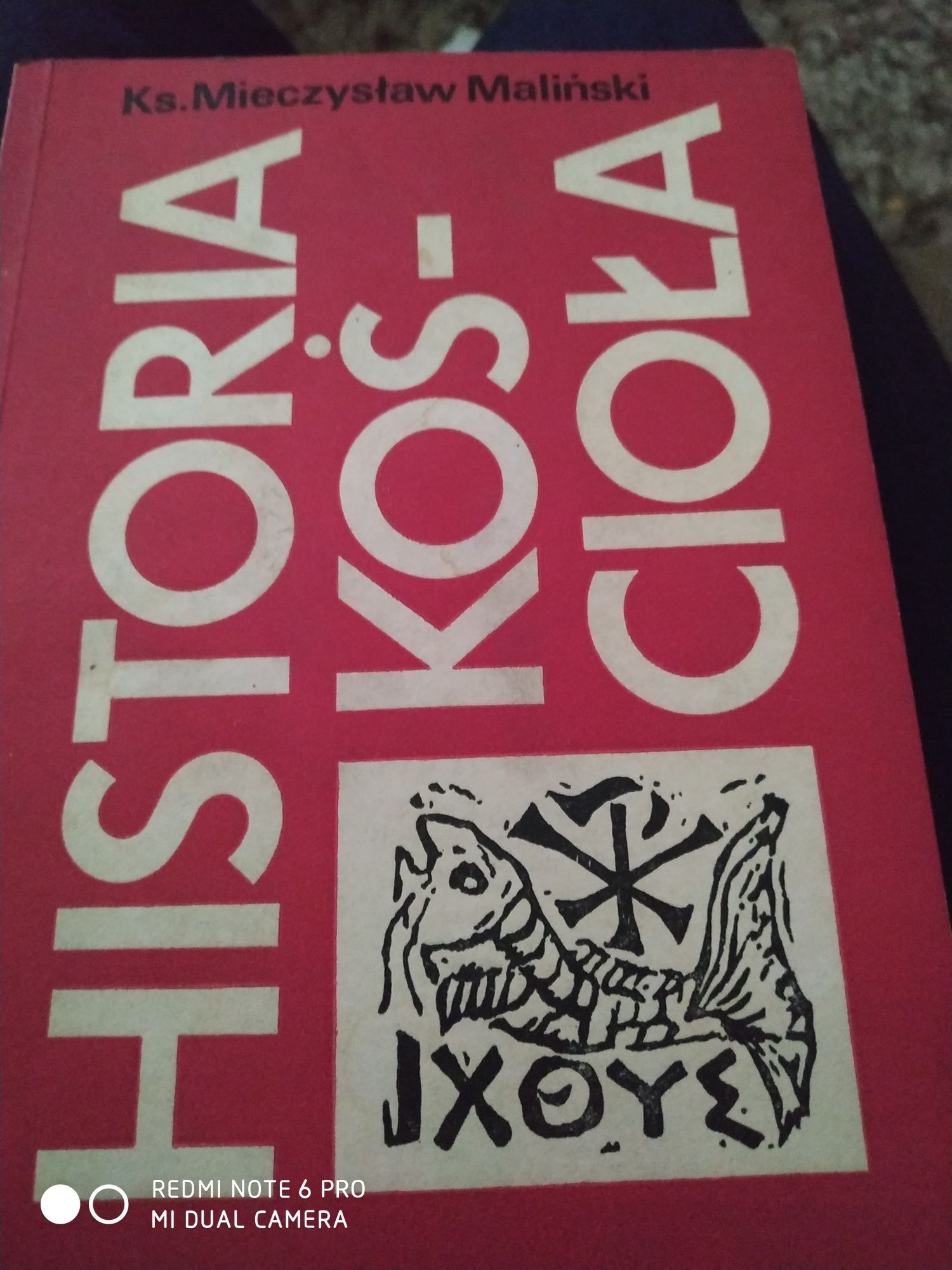 Historia kościoła. 1986. Ks. Mieczysław Maliński.