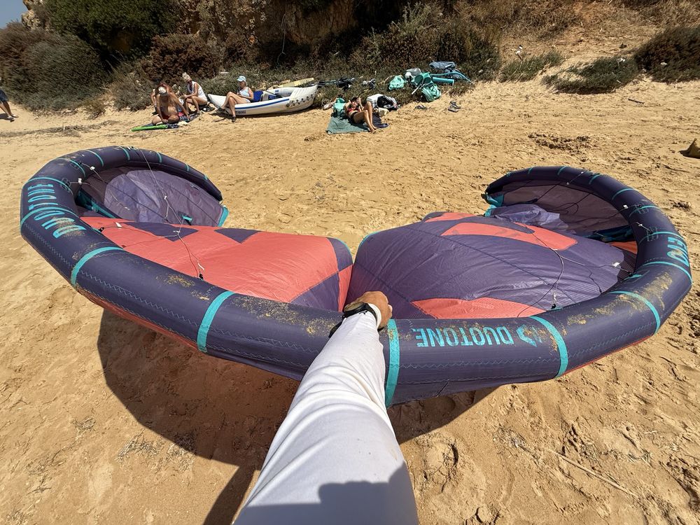 Kite Evo Duotone 8m com barra e prancha