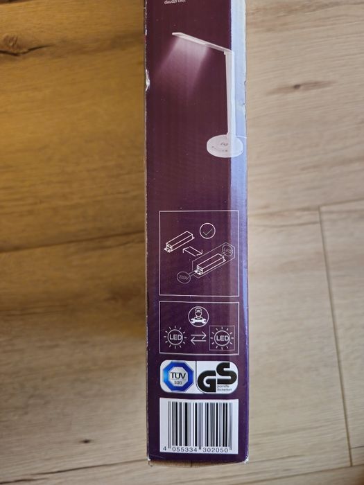 Lampa biurkowa LED 6,2W dotykowa indukcja ładowanie telefonu, Livarno