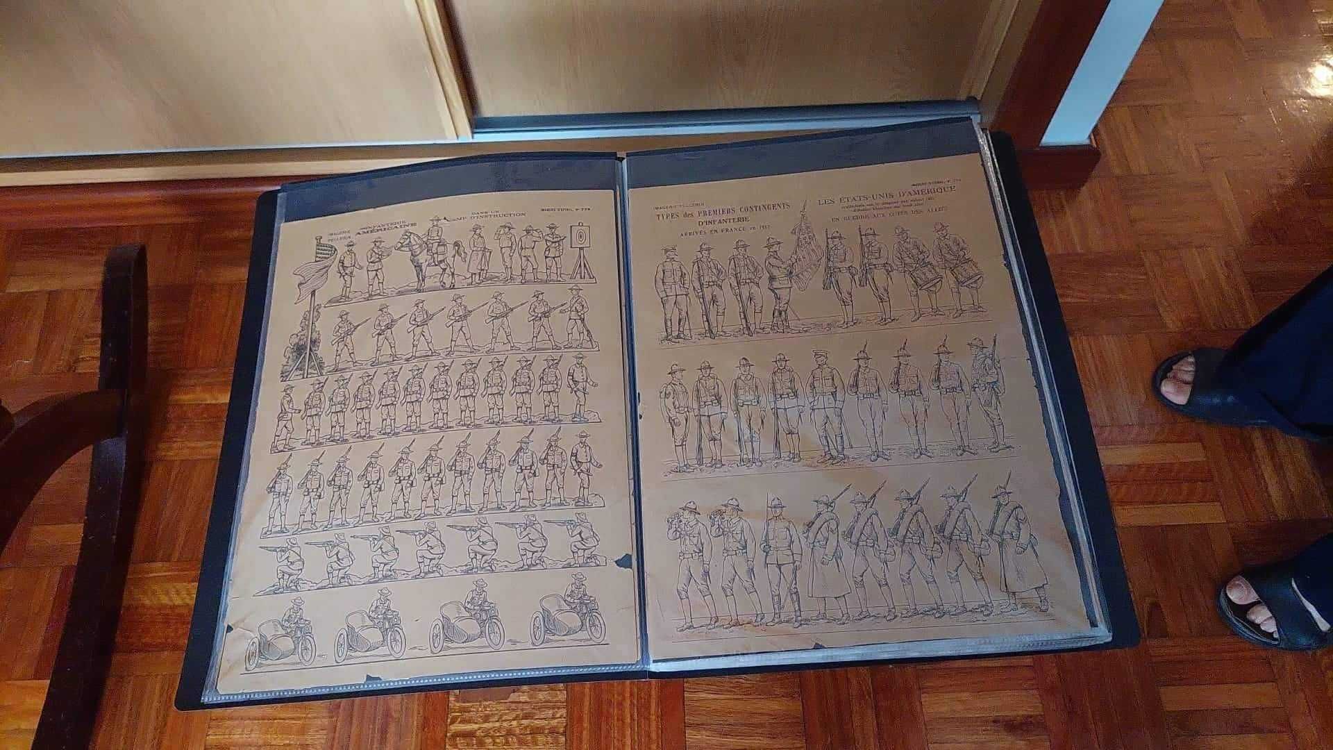 Soldados de recortar franceses