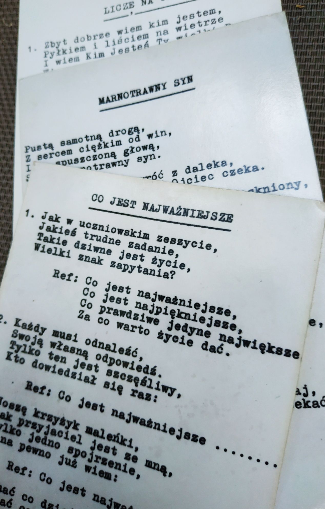 Części stałe mszy świętej śpiewnik liturgiczny z 1968