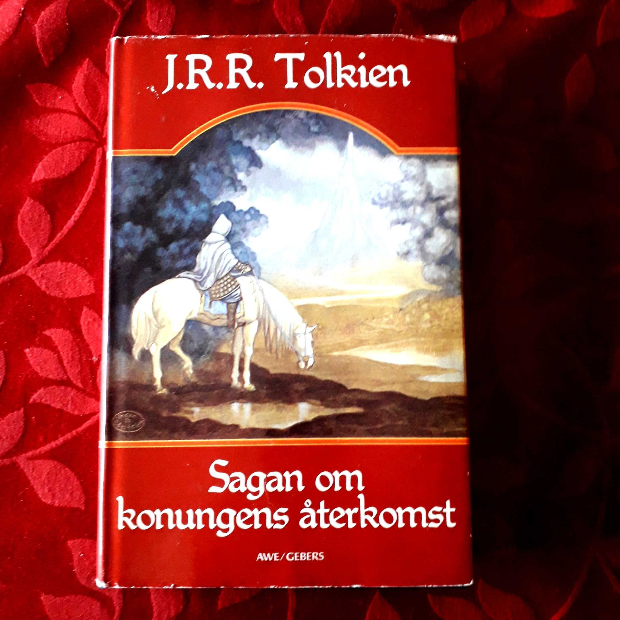 J R R Tolkien - O Senhor dos Anéis - Sagan om Ringen - em SUECO 1984/5