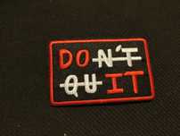 Patch com  frase