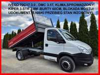 Iveco IVECO 70C17 3.0 170KM DMC 3.5TONY  Wywrotka, Kiper 3-str, Blokada mostu, Klima, Sprowadzony, TOP!