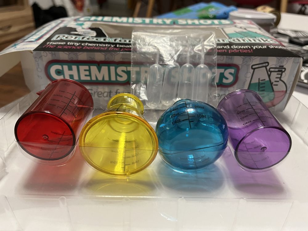 Chemistry shots - kieliszki, szoty