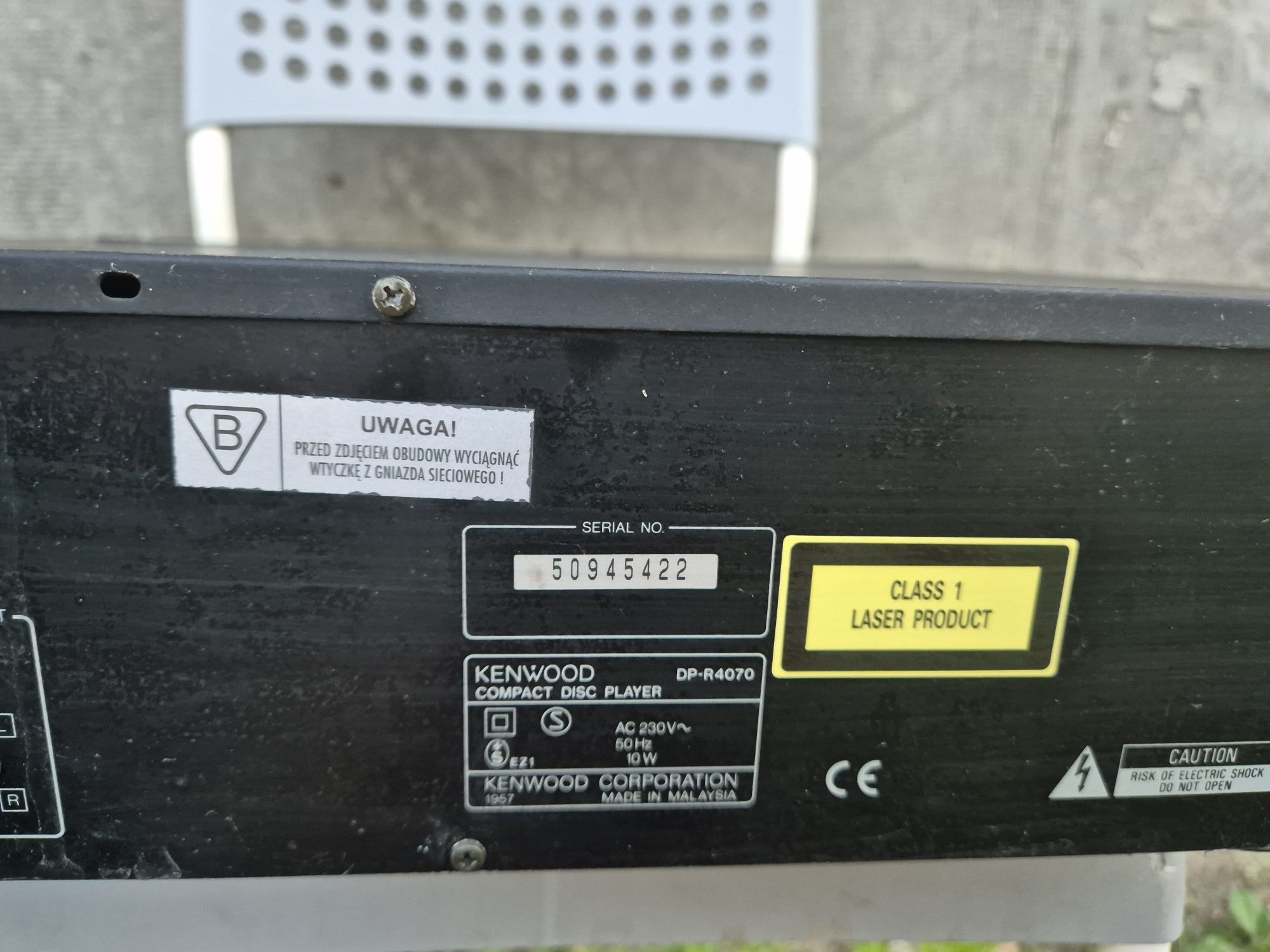 Zmieniarka Kenwood DP-R4070