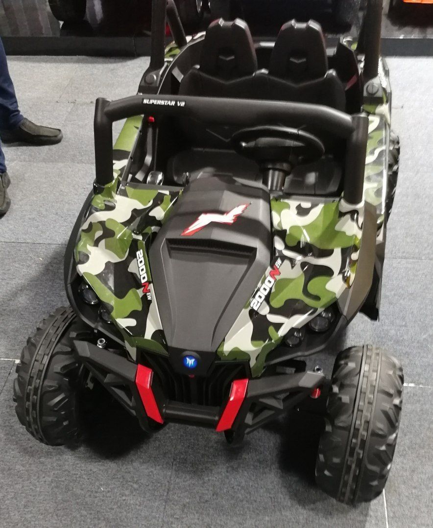BUGGY AUTO 4x4 DWUOSOBOWE Superstar autko na akumulator samochodzik