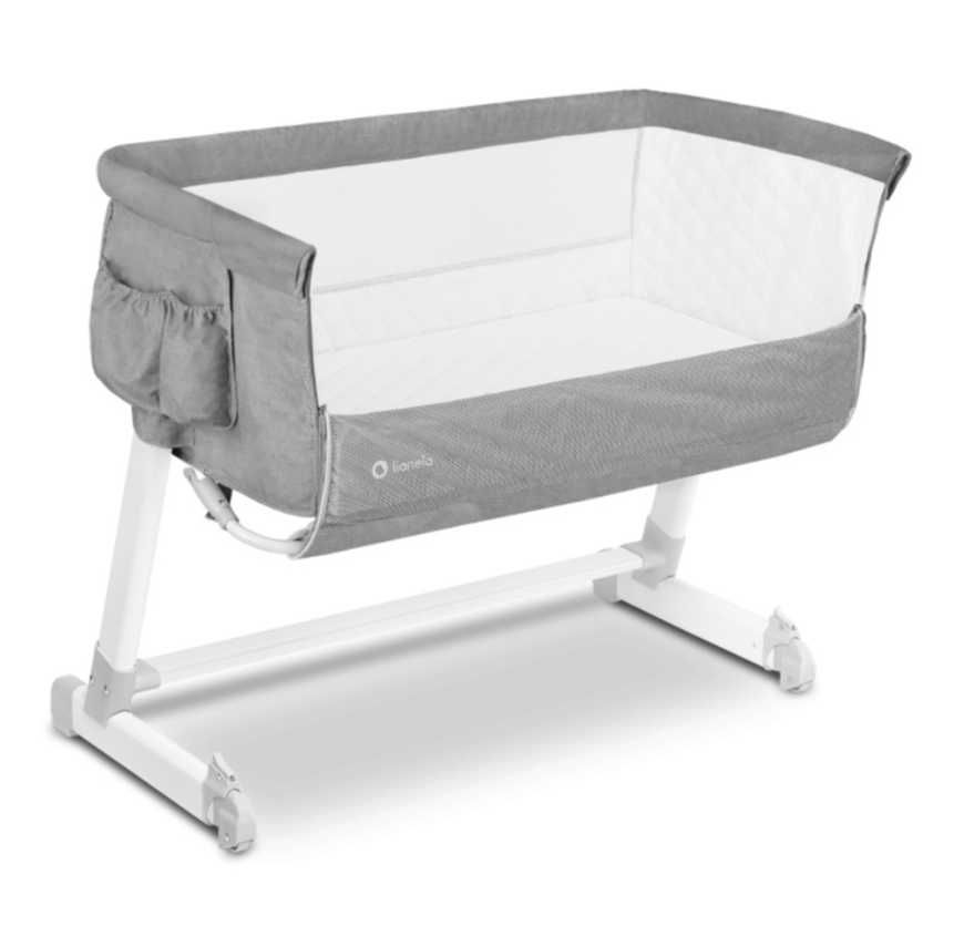 NOWE Łóżeczko Dostawne Lionelo Theo Concrete 3w1