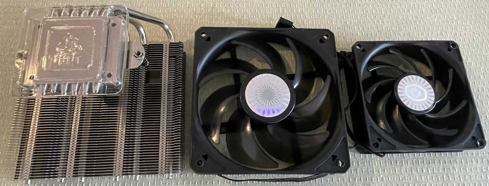 Cooler CPU Noctua NH-L12Sx77 Low-Profile+Ventoinha 120+Ventoinha 92