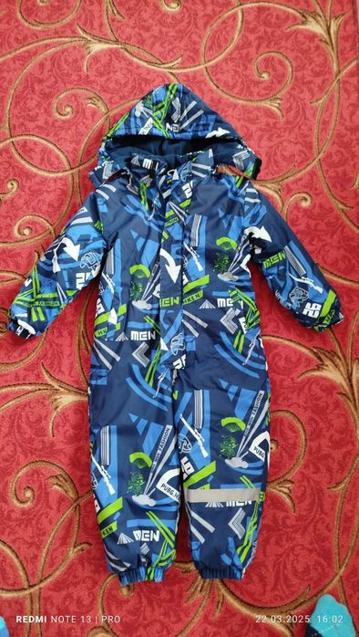 Зимний комбез на 4-6 лет