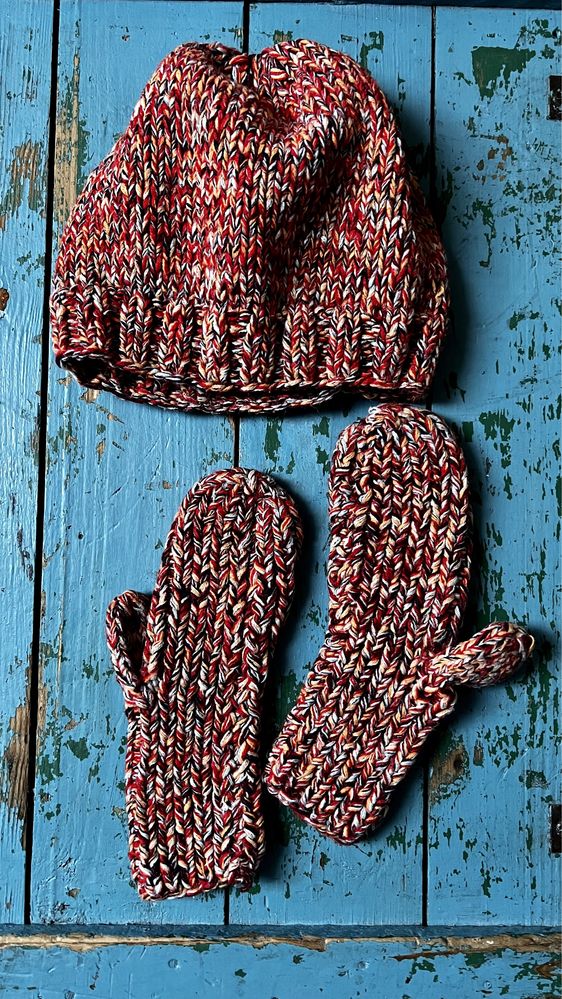 Zestaw zimowy czapka szalik rękawiczki…