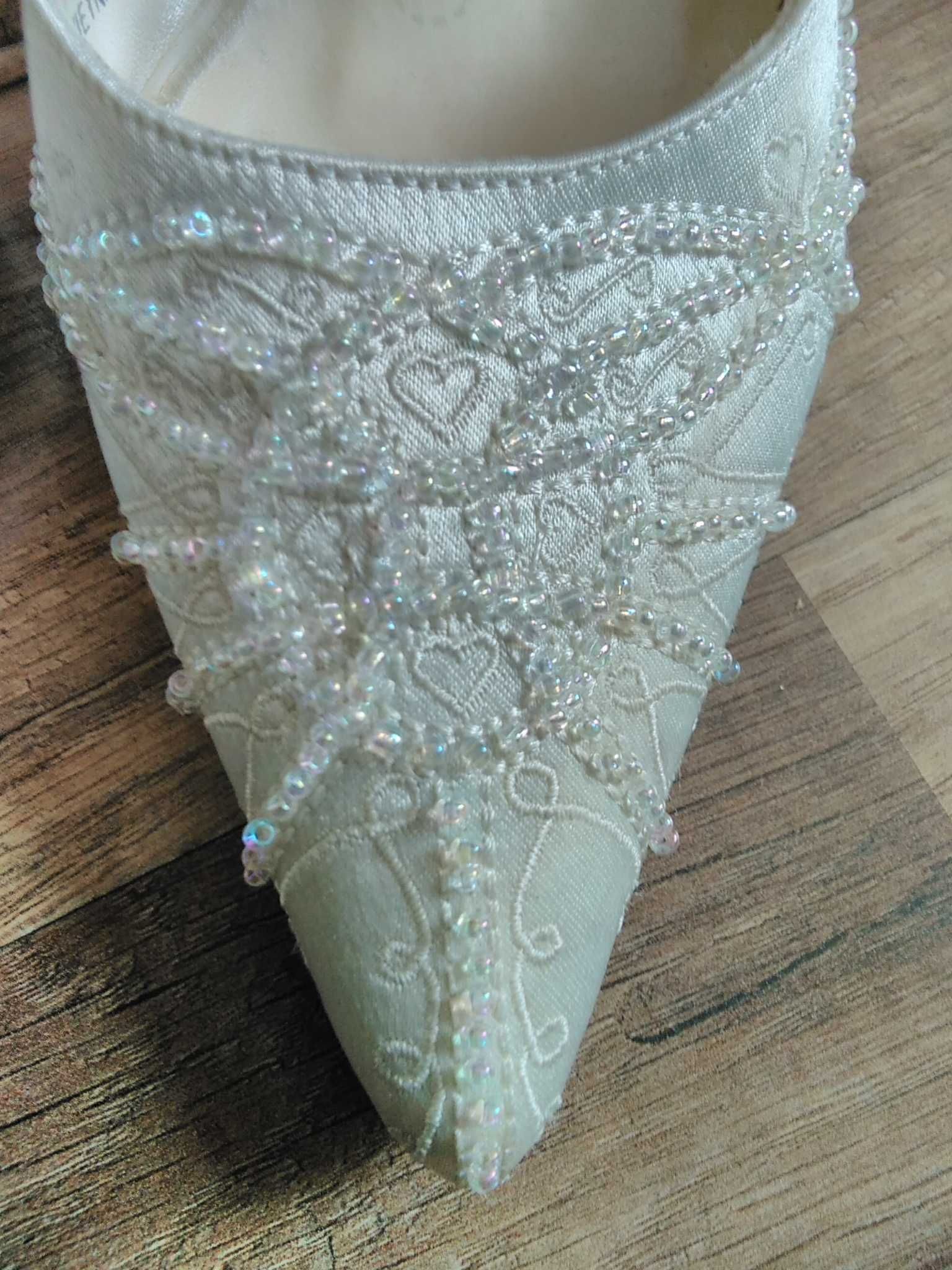 Buty ślubne damskie rozmiar 36