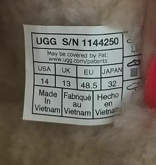 Уггі UGG x Shayne Oliver SO Armourite Sabatons, 48.5р. на 30.5 см
