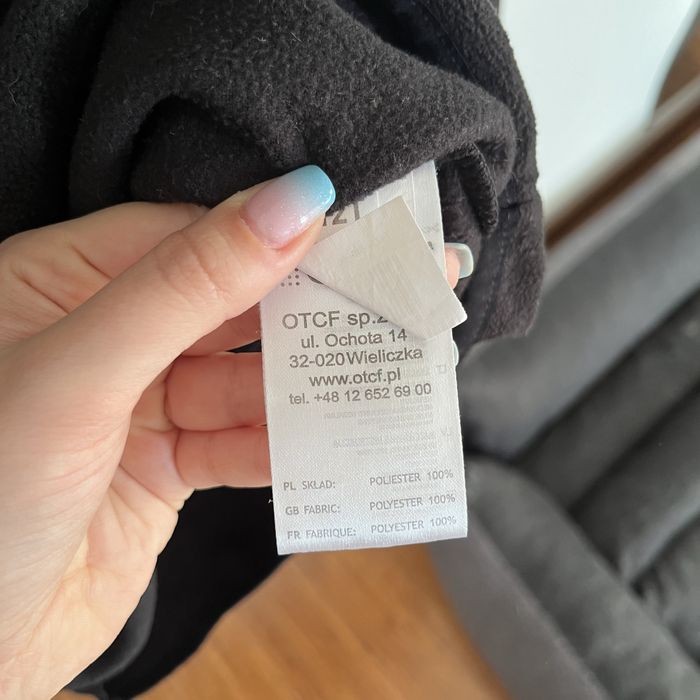 narciarska bluza 4f czarna